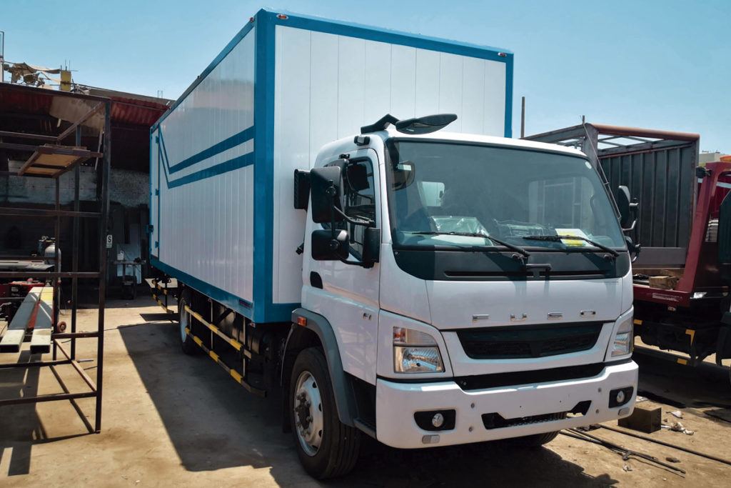 carroceria furgon mecanhydraulics