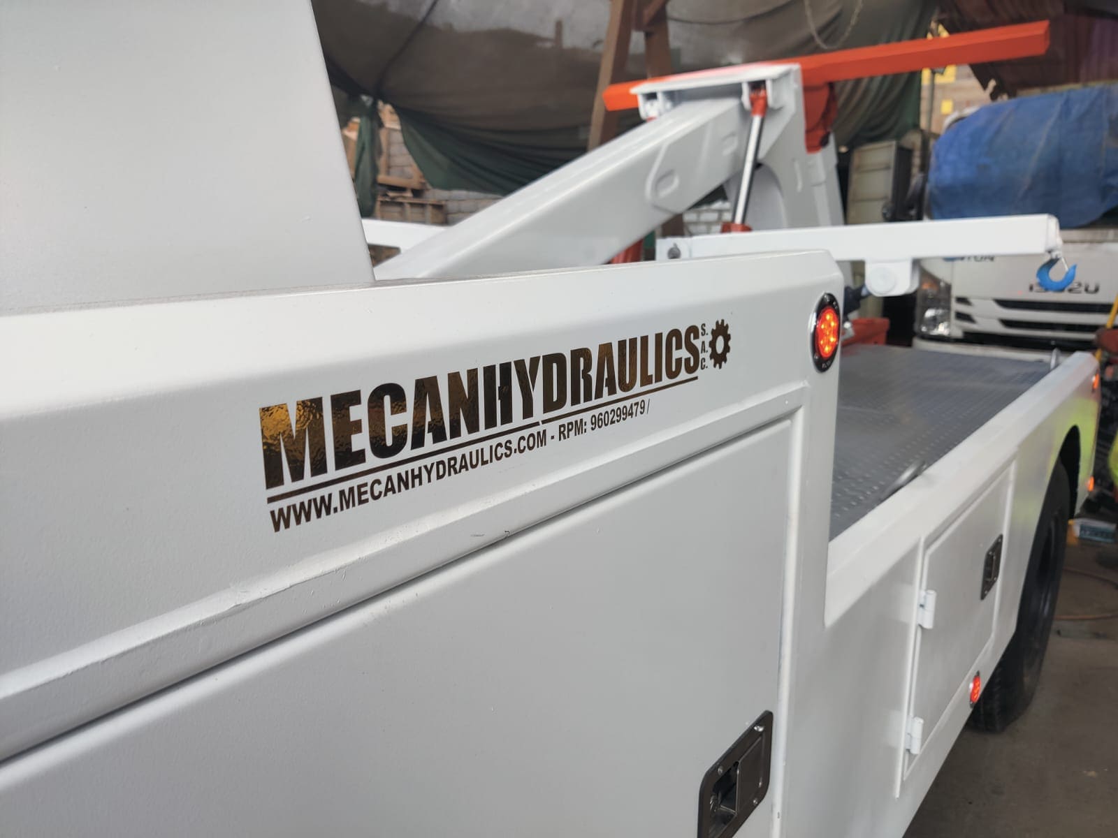 fabricacion de gruas de arrastre